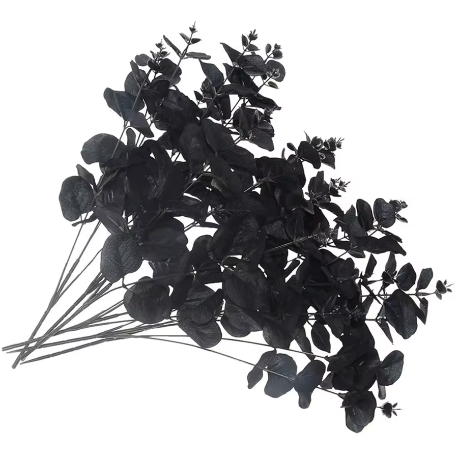 Feuilles d'argent Plantes Artificielles Couronne De Mariage Bouquets De Mariée Maison Chambre Jardin Table À Manger En Plein Air Bricolage Cadeau Boîte Décor Scrapbook