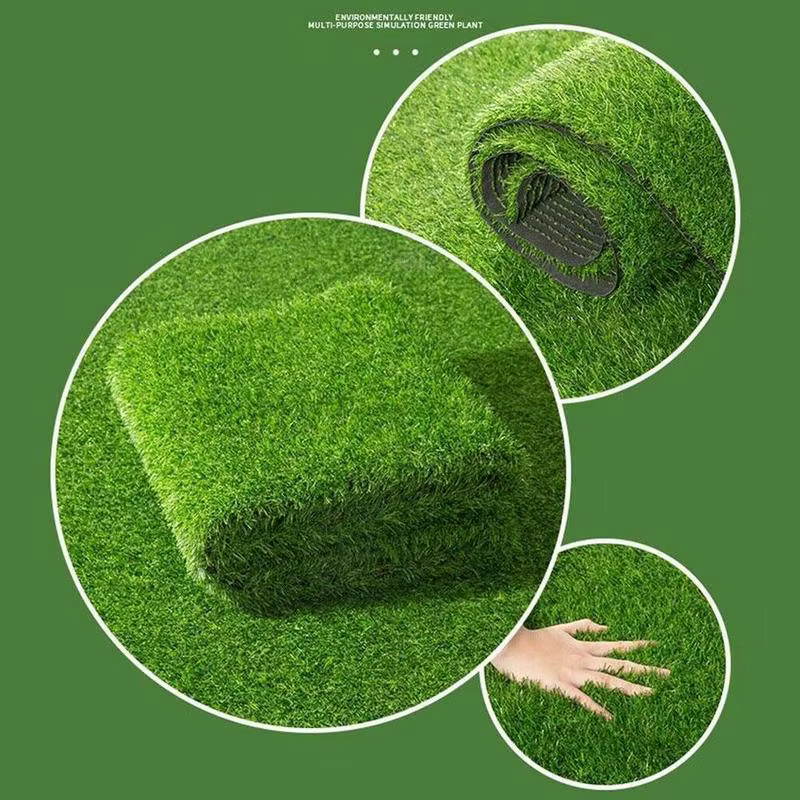 Tapis de pelouse de plante artificielle
