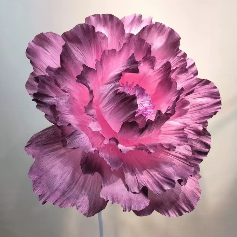 Crêpe géante artificielle en papier