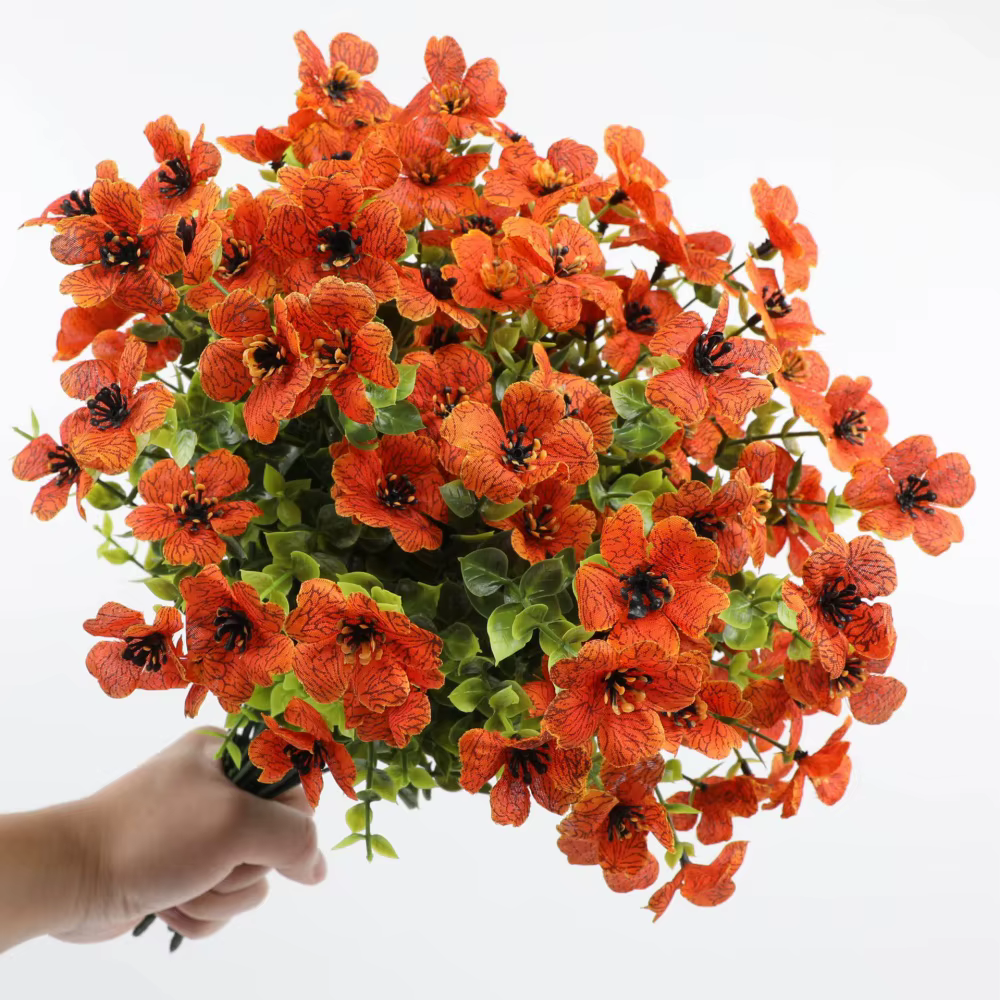 Bouquet de fleurs artificielles d'orchidées