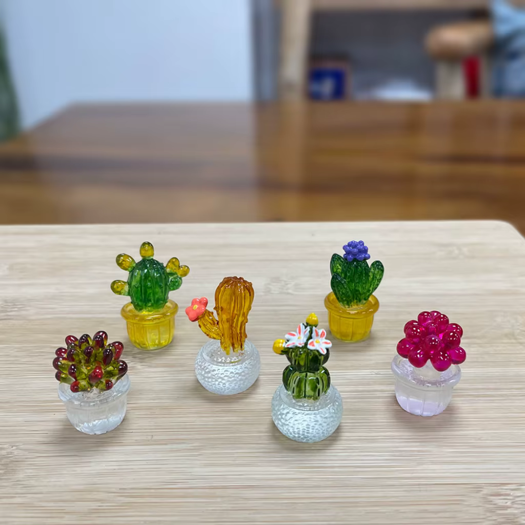 Simulation créative de plante de Cactus