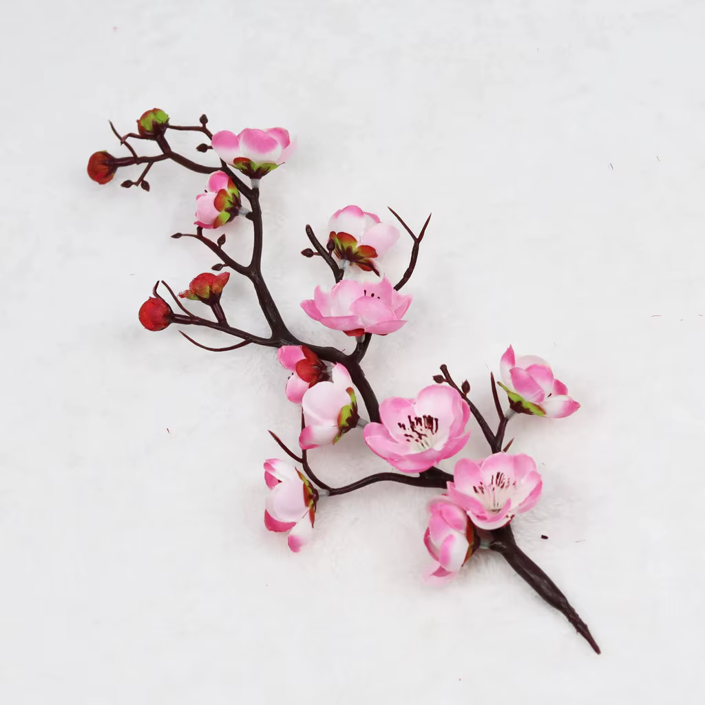 Plantes artificielles, décoration de fleurs de cerisier