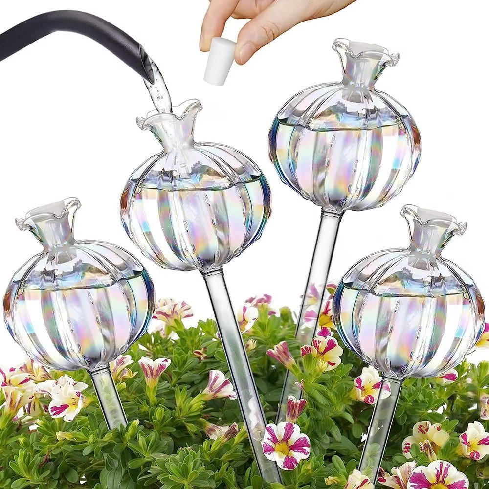 Planteur d'arrosage automatique en verre