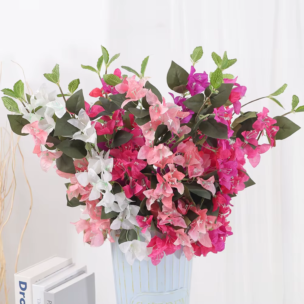 Fleur papillon artificielle pour la décoration de la maison