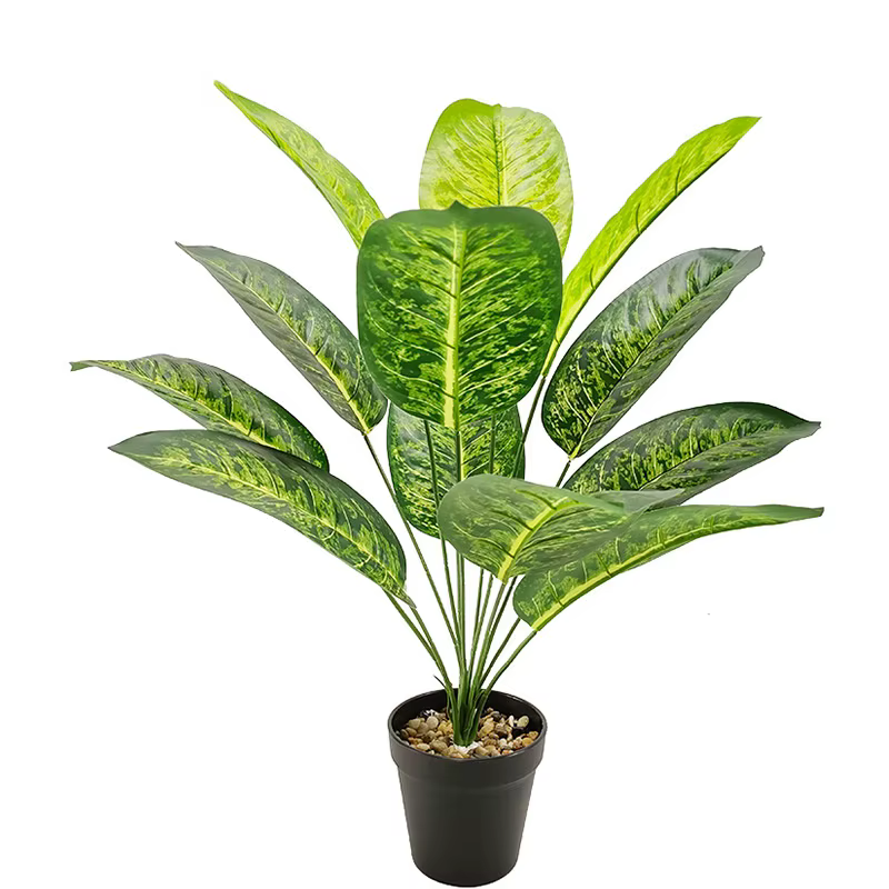 Plantes artificielles en pot simulées de palmier de 65cm