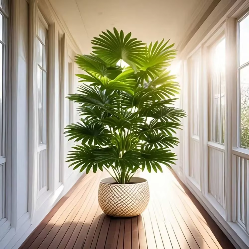 24 feuilles de plantes artificielles de 31.5 pouces