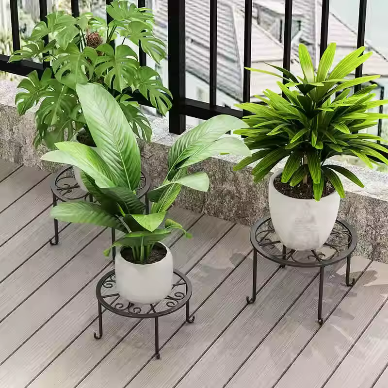 Support de plante en métal