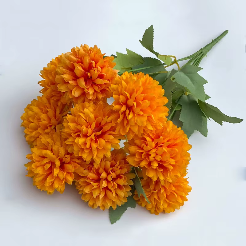 Bouquet de fleurs artificielles chrysanthème