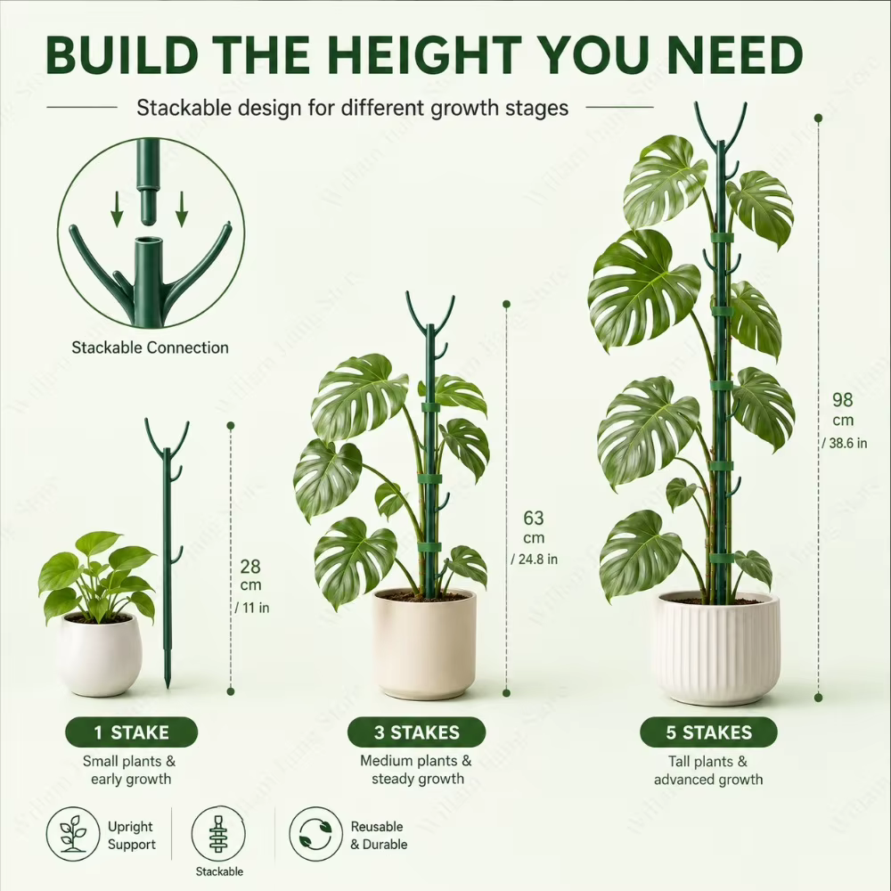 Kit de support pour plantes grimpantes de jardin