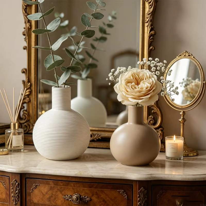 Vases décoratifs en céramique pour centres table