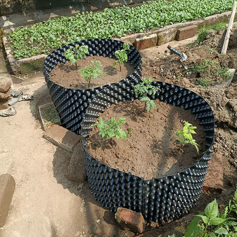 Pots de taille aérienne en plastique