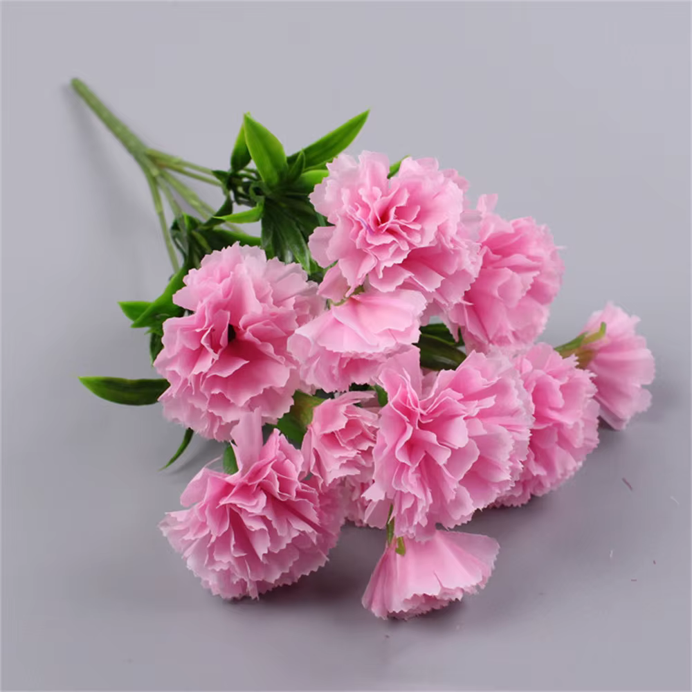 Bouquet de fausses fleurs artificielles