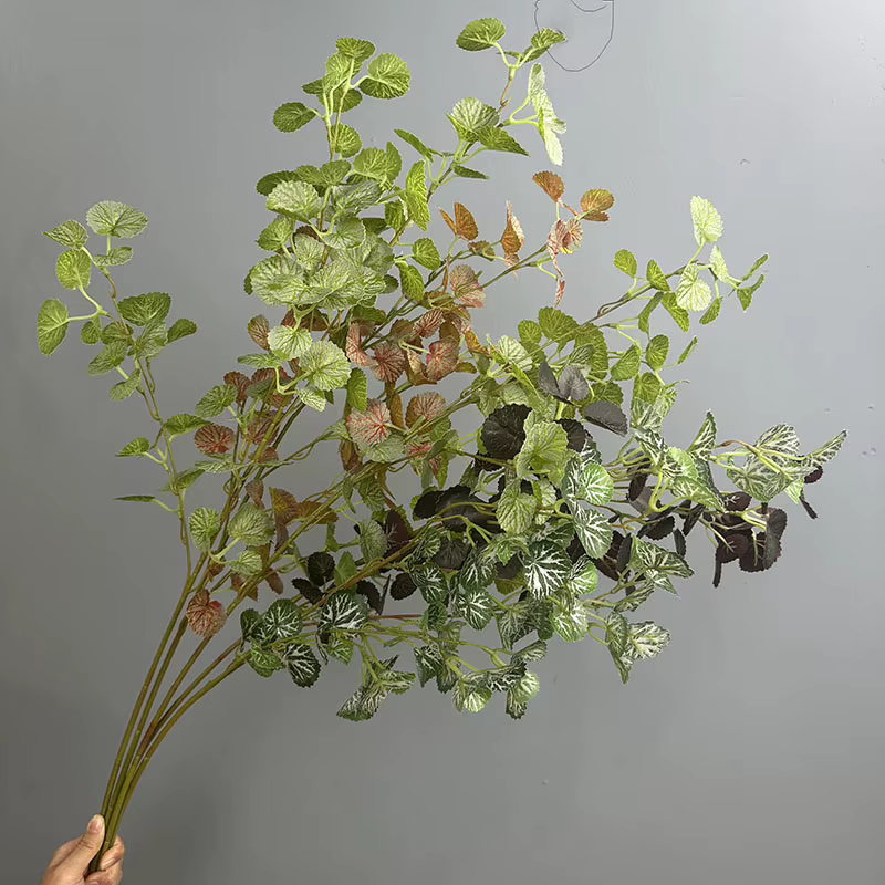 Plantes artificielles au toucher réel