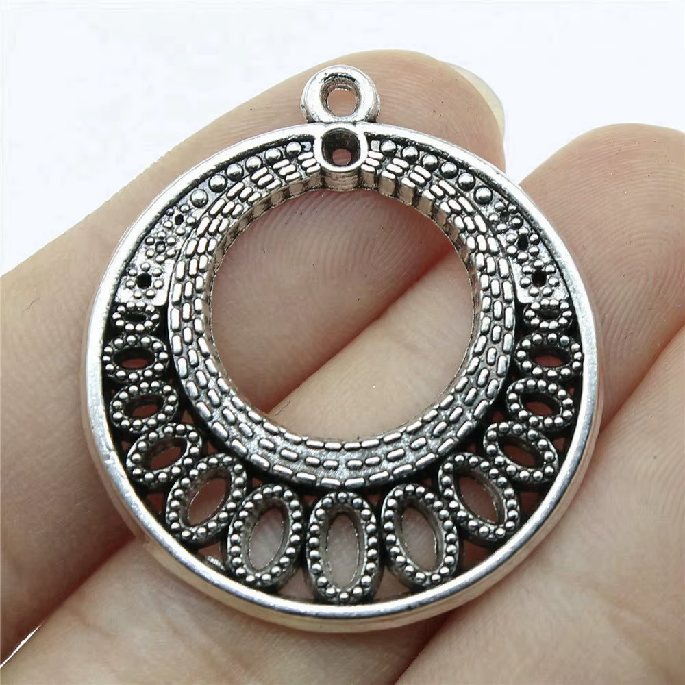 Pendentif à breloques fleur de vie, bijoux pour dames, vente en gros, articles Vintage les moins chers