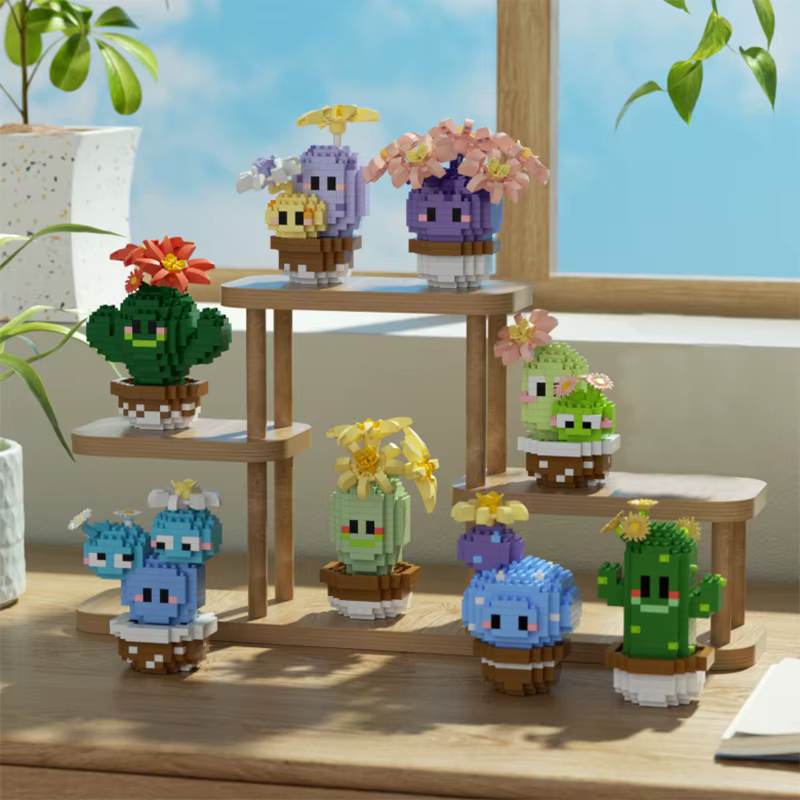 Mini MOC Cactus en Pot