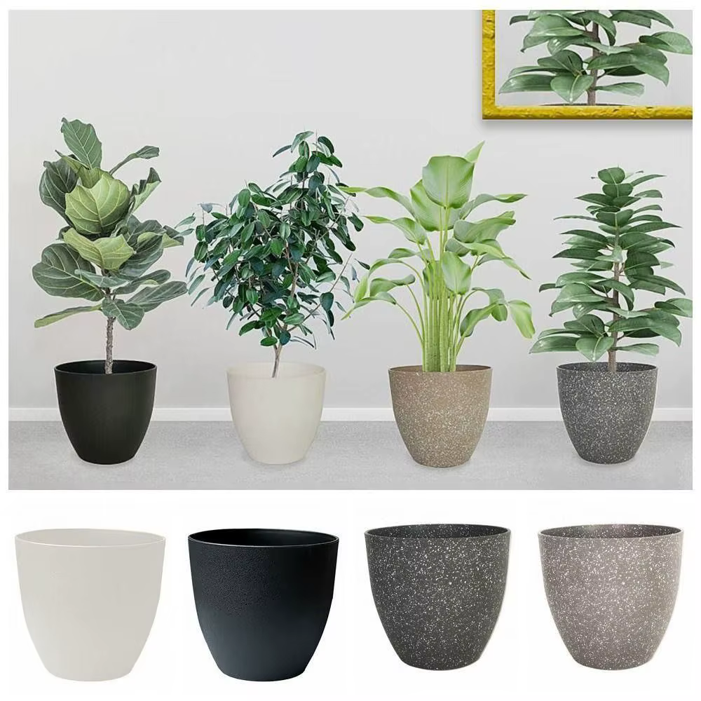 Pot de fleurs bonsaï en plastique