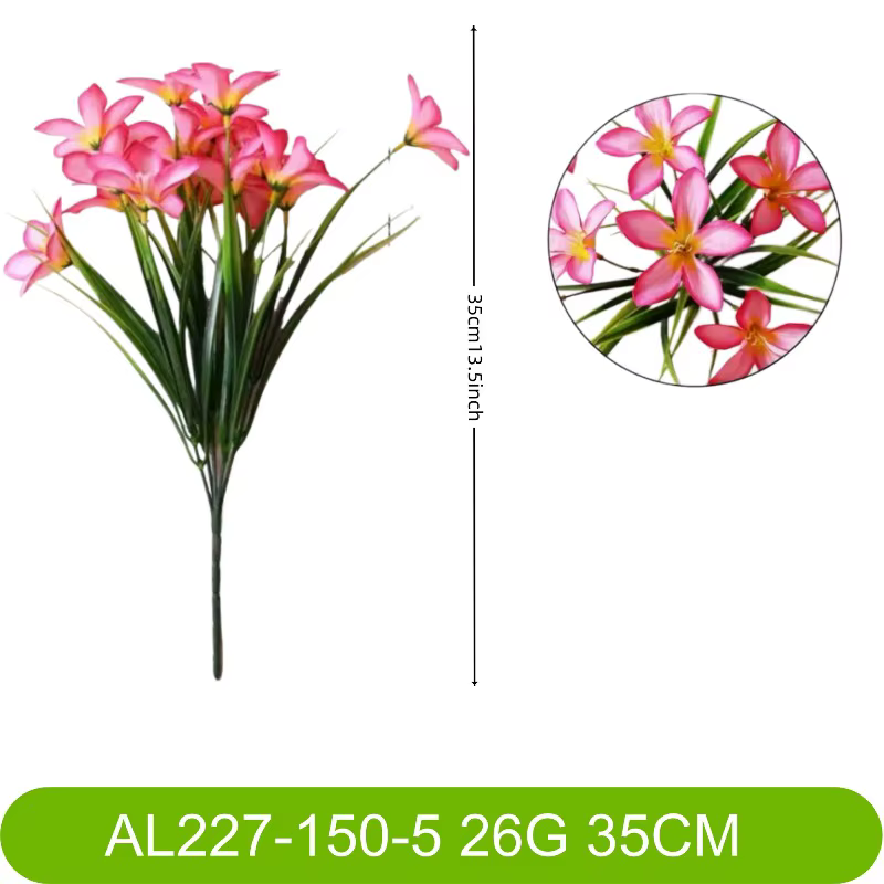 Bouquet de 20 fleurs artificielles en soie