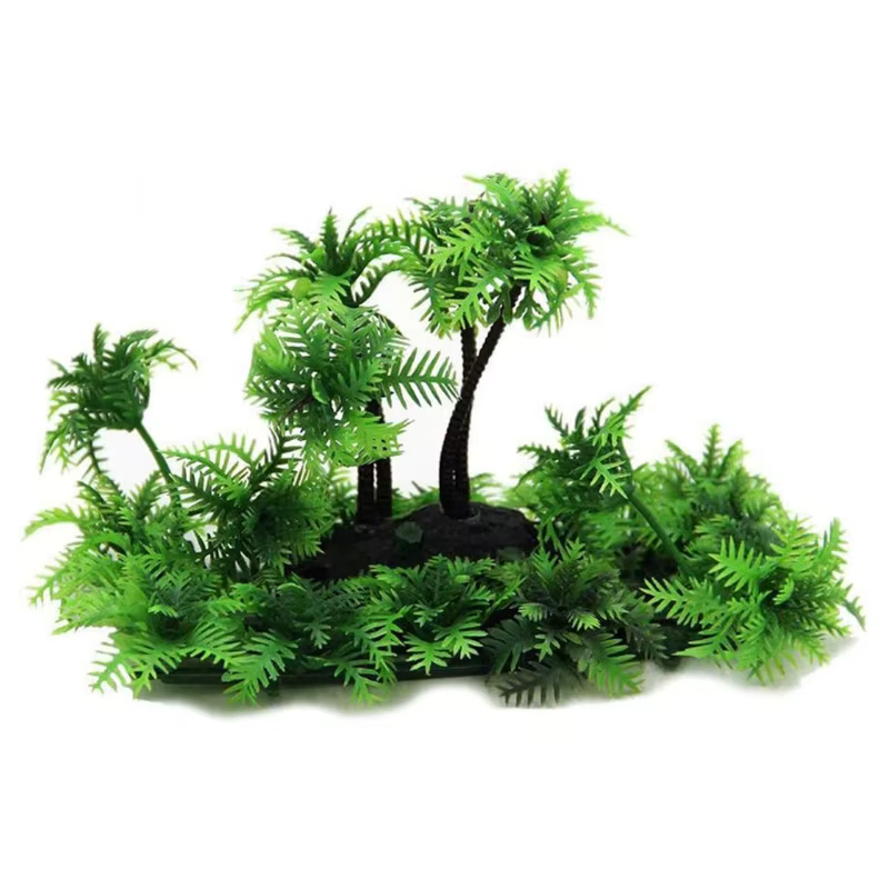 Plantes d'aquarium en plastique