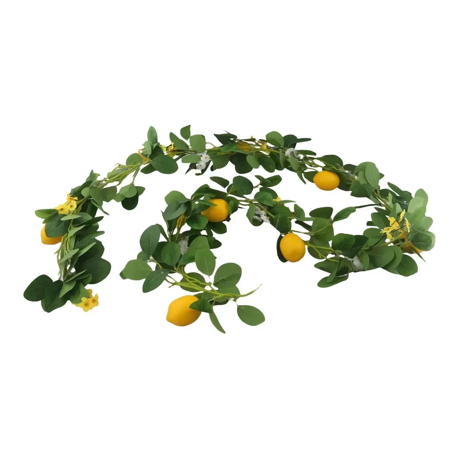 Guirlande de citron en rotin