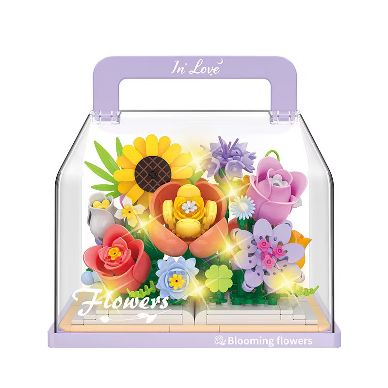 Série de plantes à fleurs éternelles