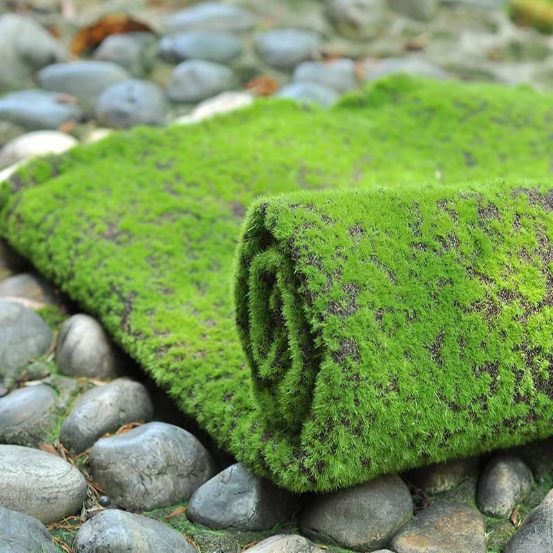 Mousse Artificielle, Fausses Plantes Vertes