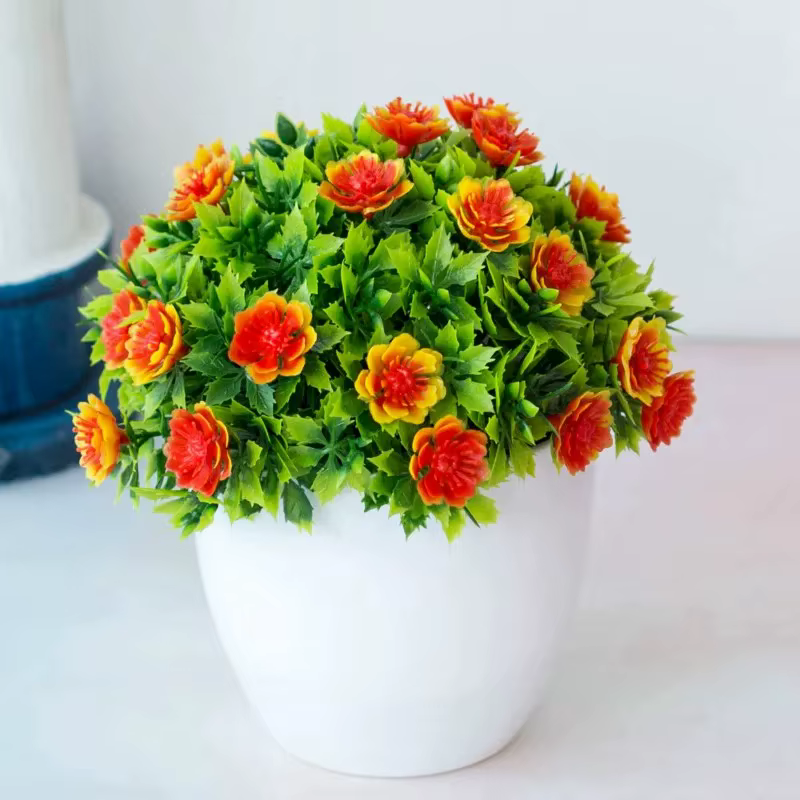 Plante artificielle en pot