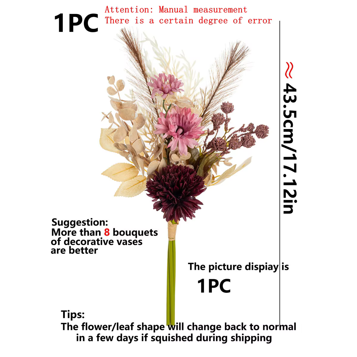 Simulation de chrysanthème Dahlia