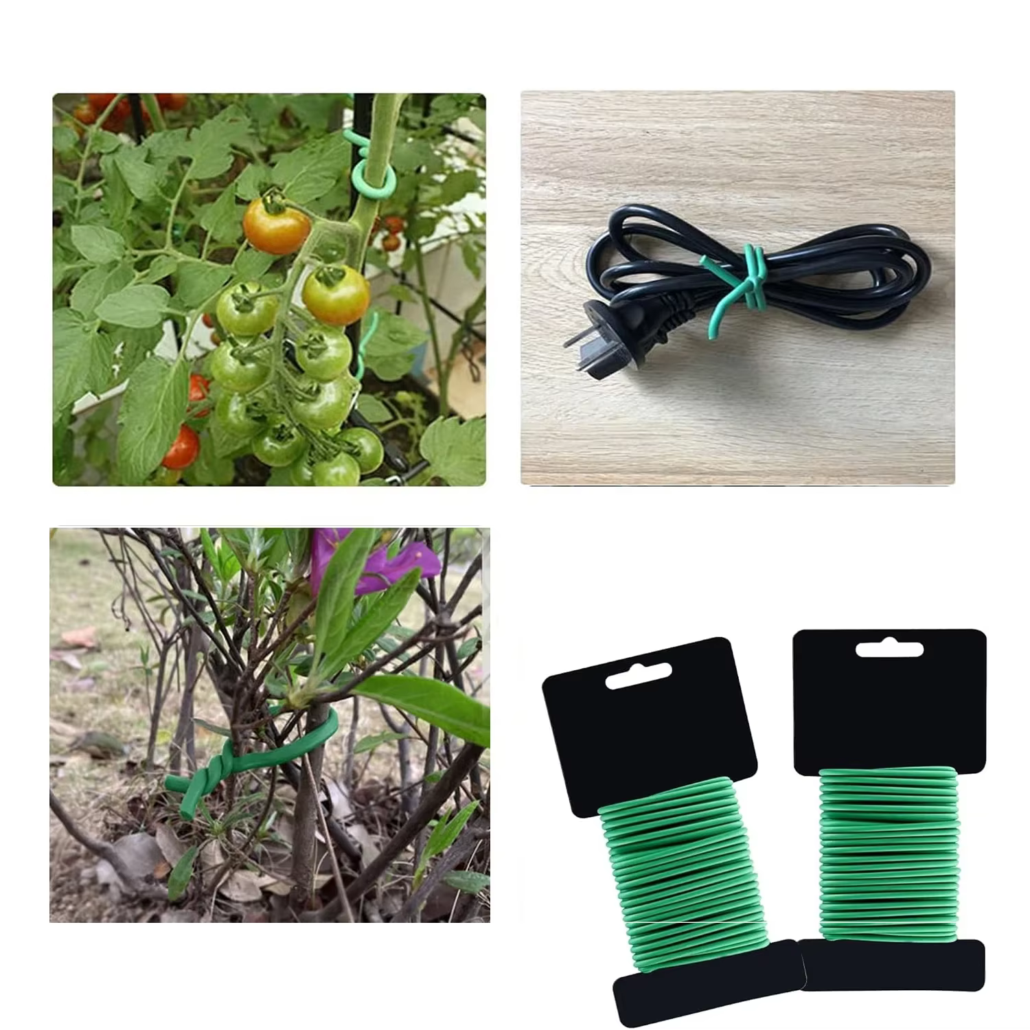Attache de Support pour plantes réutilisable de 5/8/10m