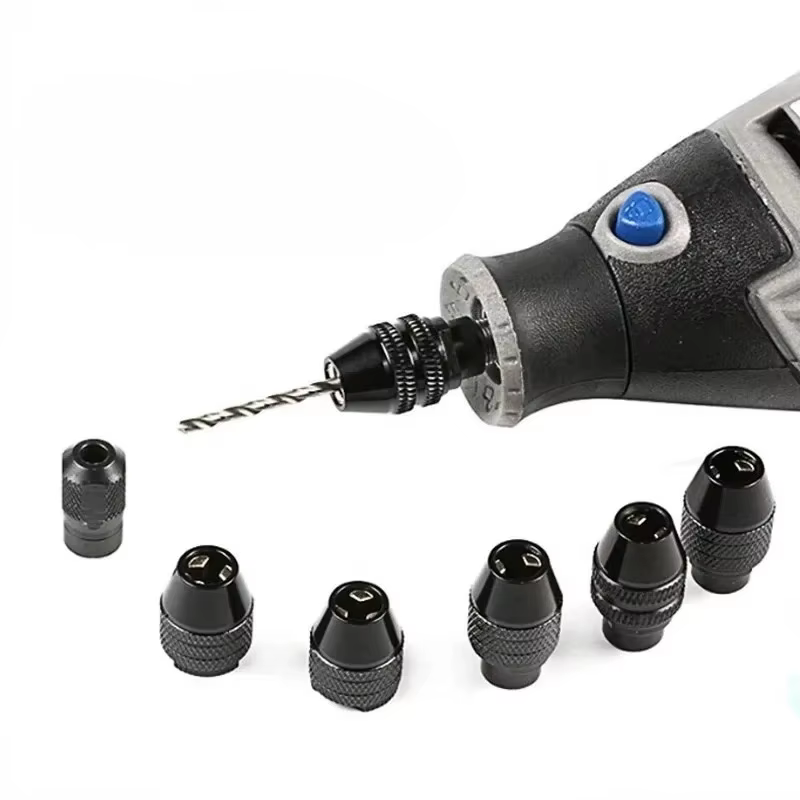 Accessoire de Mini mandrin de perceuse M8/M7 pour outil rotatif Dremel et meuleuse, accessoire d'échange de bits plus rapide