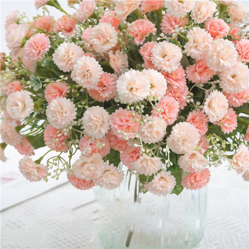 Soie fleur artificielle hortensia lilas maison mariage bouquet de mariée bricolage cadeau arc festival noël Table Center jardin guirlandes