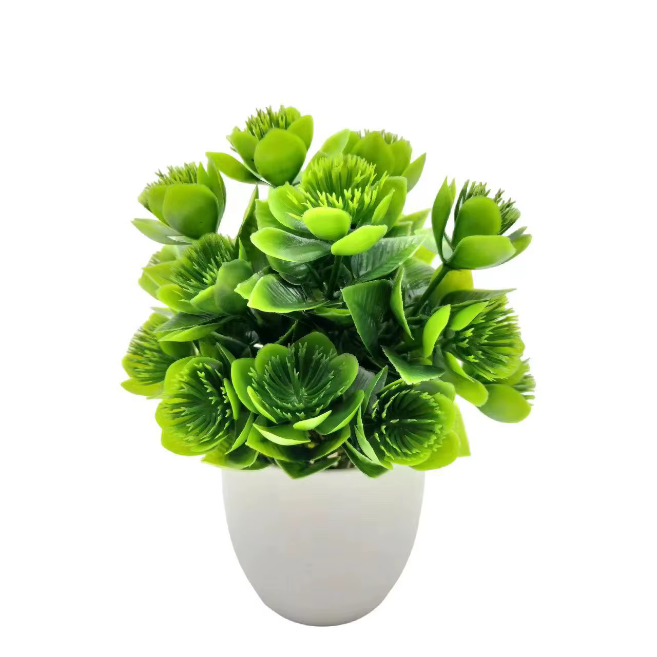 Plantes artificielles avec Pots en plastique