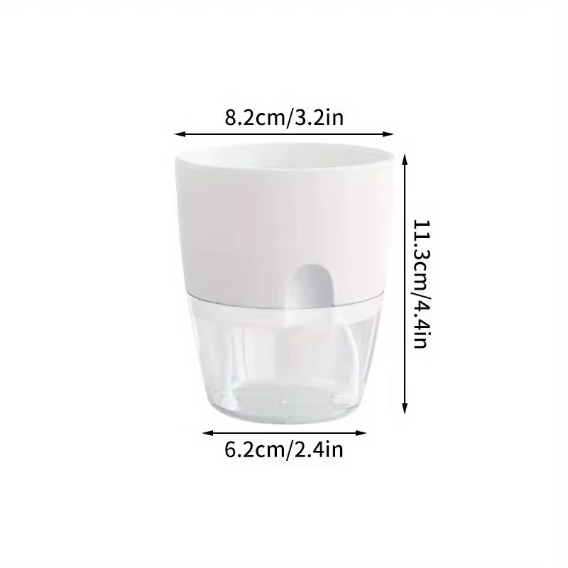 Pot de fleur en plastique auto-arrosage