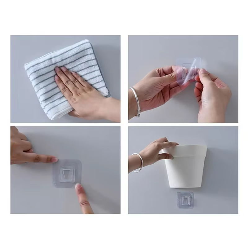 Pots de fleurs muraux en plastique pour la décoration intérieure