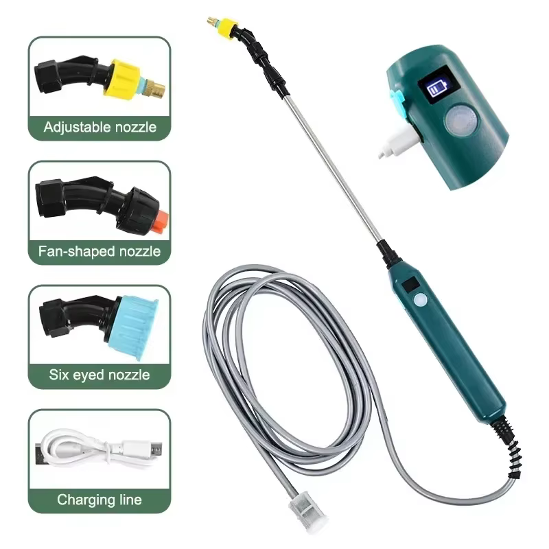 Pulvérisateur de jardin électrique haute pression 2400mAh