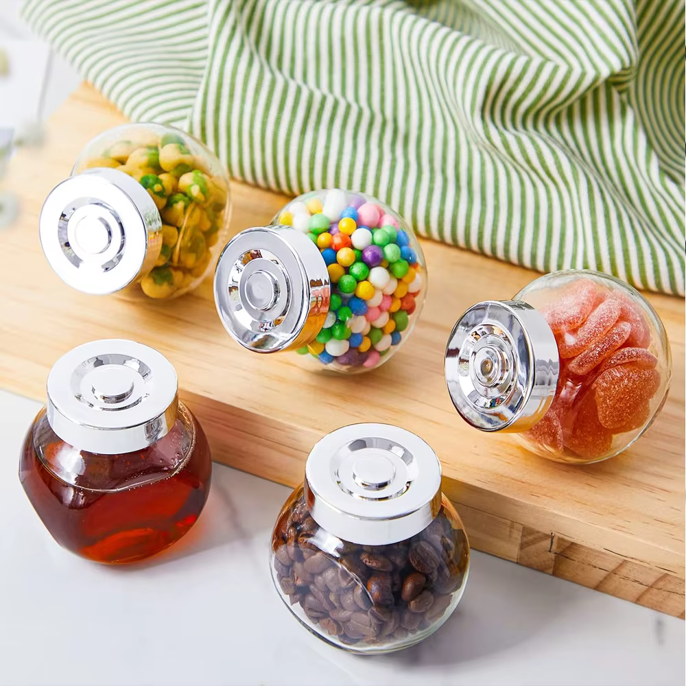 Petits Bocaux en Verre avec Légumes
