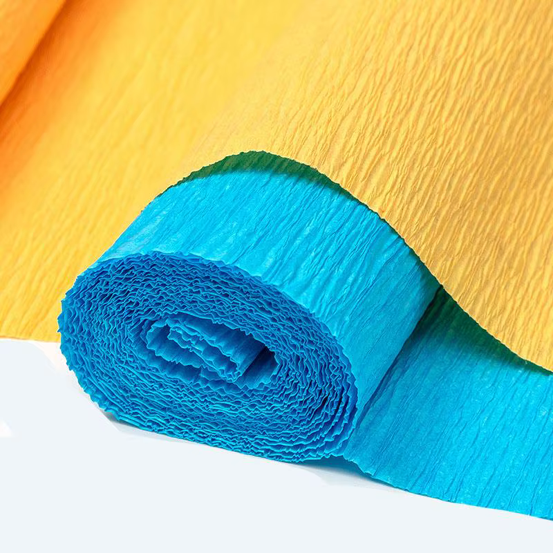 Papier pansement froissé pour emballage de fleurs