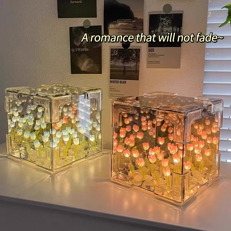 Bricolage 3D fleur mer LED