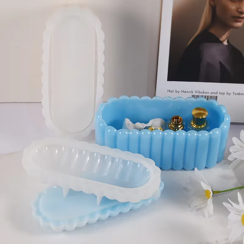 Moule en silicone en argile pour pot de fleurs