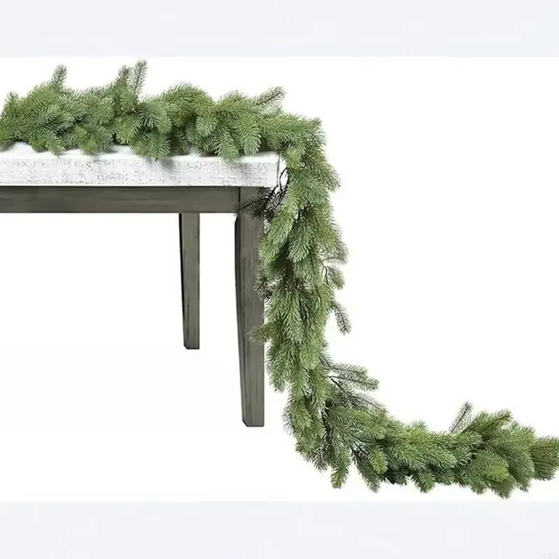 Vigne noël artificielle réaliste 6 pieds