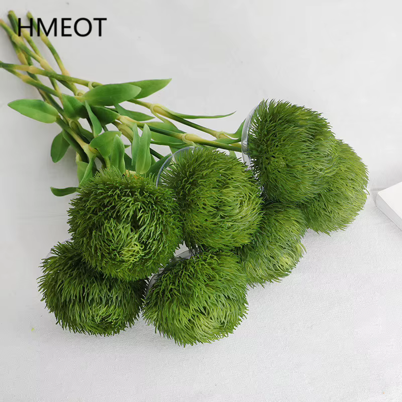 Bouquet de Fleurs Artificielles de Dianthus Vert