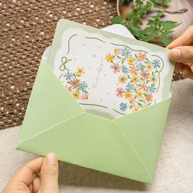 6 styles de cartes pop-up 3D en forme de bouquet de fleurs