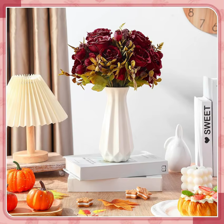 Fleurs artificielles Festival Couronne De Mariage Jardin Rose Bud Arch Faux Pivoine Bouquet Vase Chambre Décoration De La Maison En Soie Hortensia Prop
