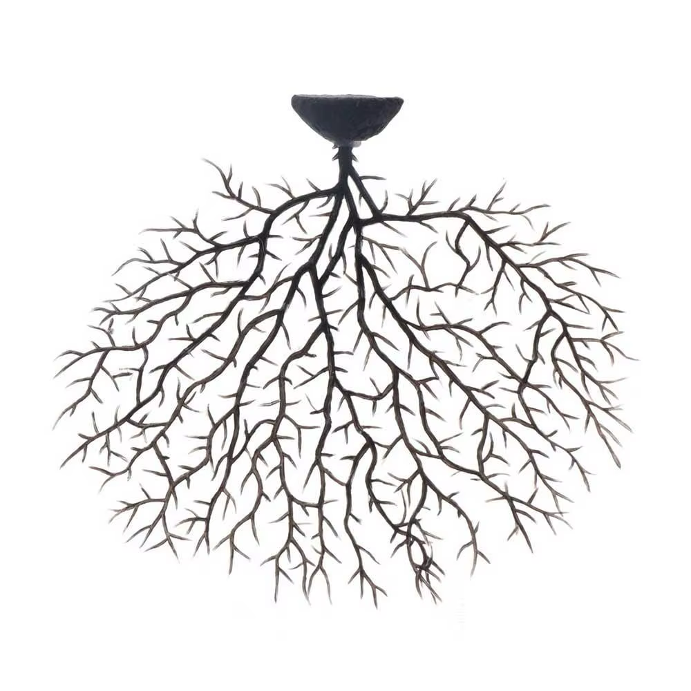 Fausses plantes d'eau sous-marines en forme d'arbre