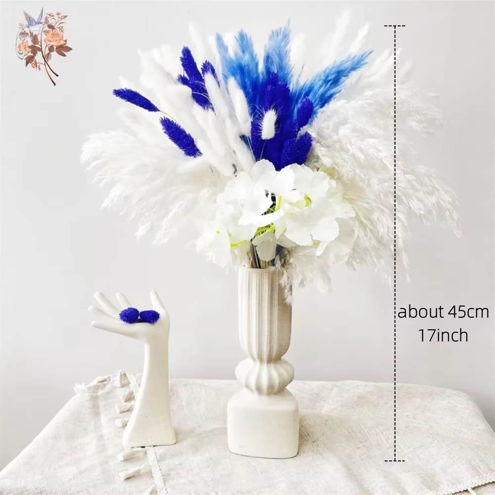 Bouquets de fleurs artificielles séchées naturelles