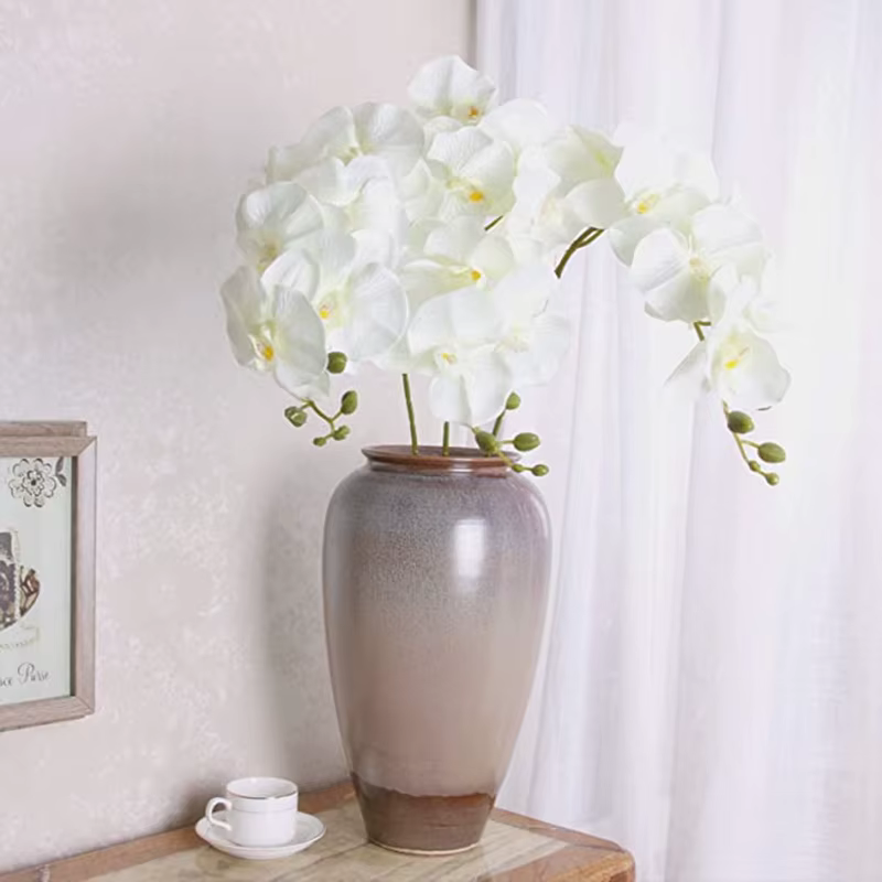 Orchidée artificielle à tige longue 45cm/17 pouces