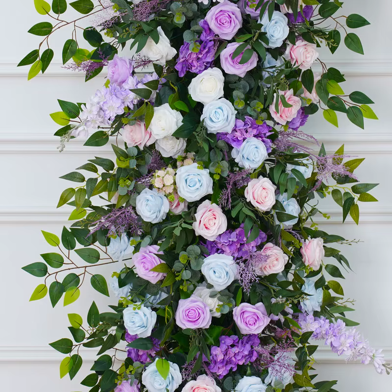 Décoration d'arche de mariage en plein air
