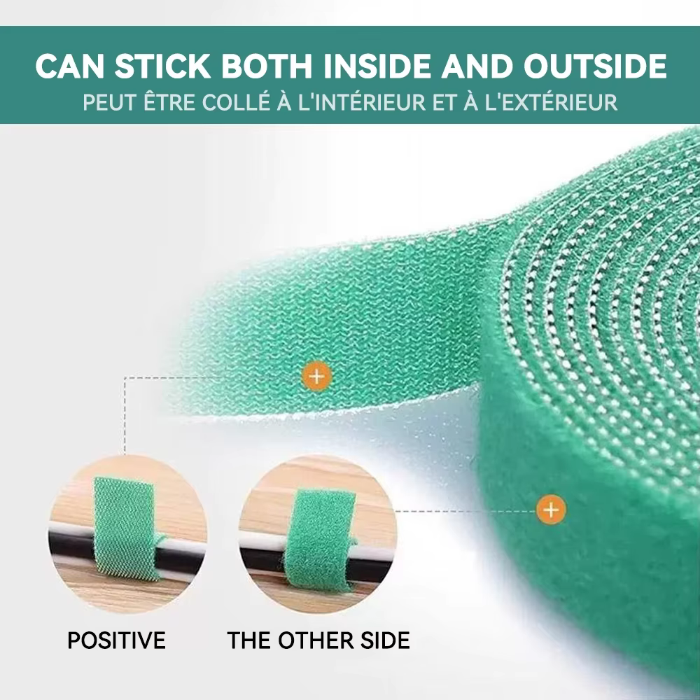Attache de câble en Nylon pour plantes
