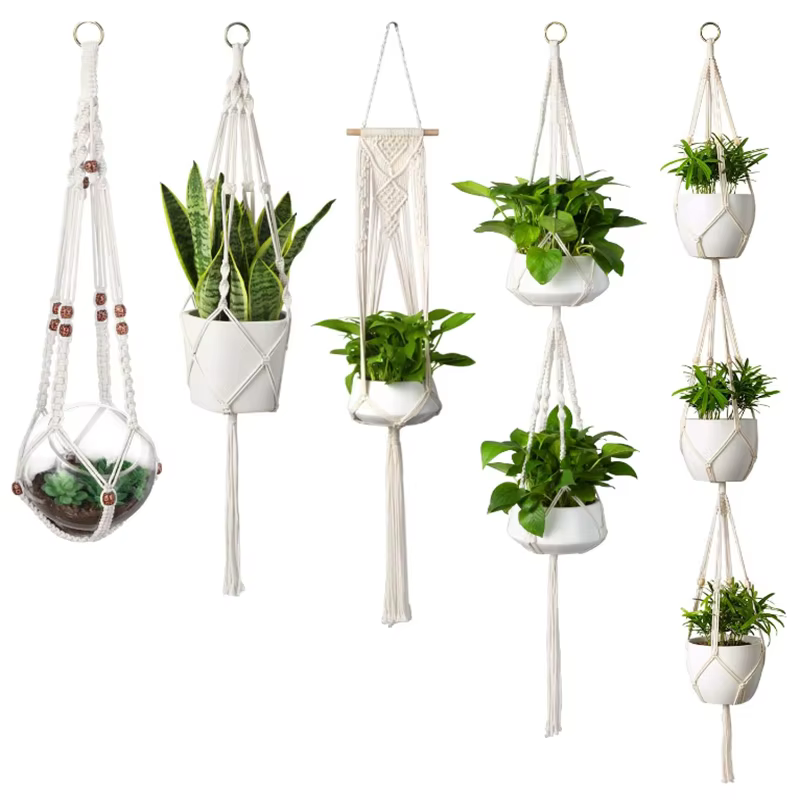 Support de panier suspendu pour plantes