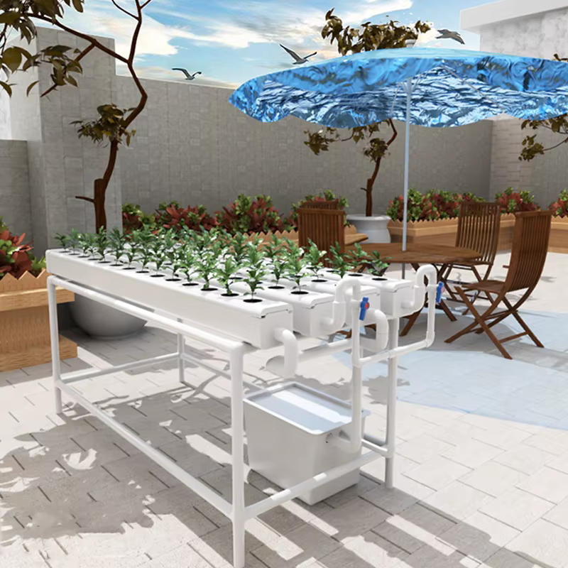 Support de fleurs familial pour balcon