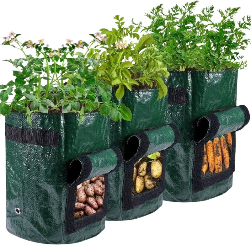 Sacs de plantation de jardin avec poignées 3/5/7/10 gallons